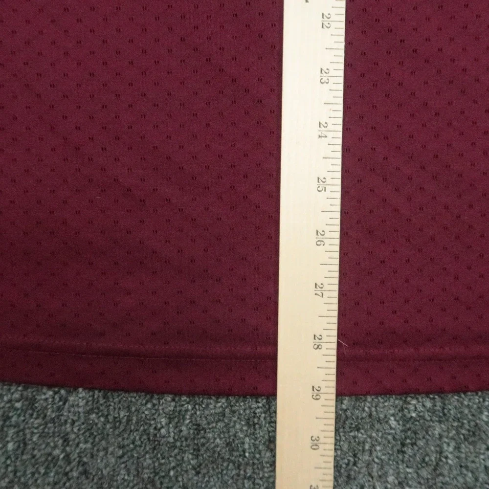 Texas‎ A&M Aggies Jersey Mens Large Adidas Maroon 12th Man Football #12